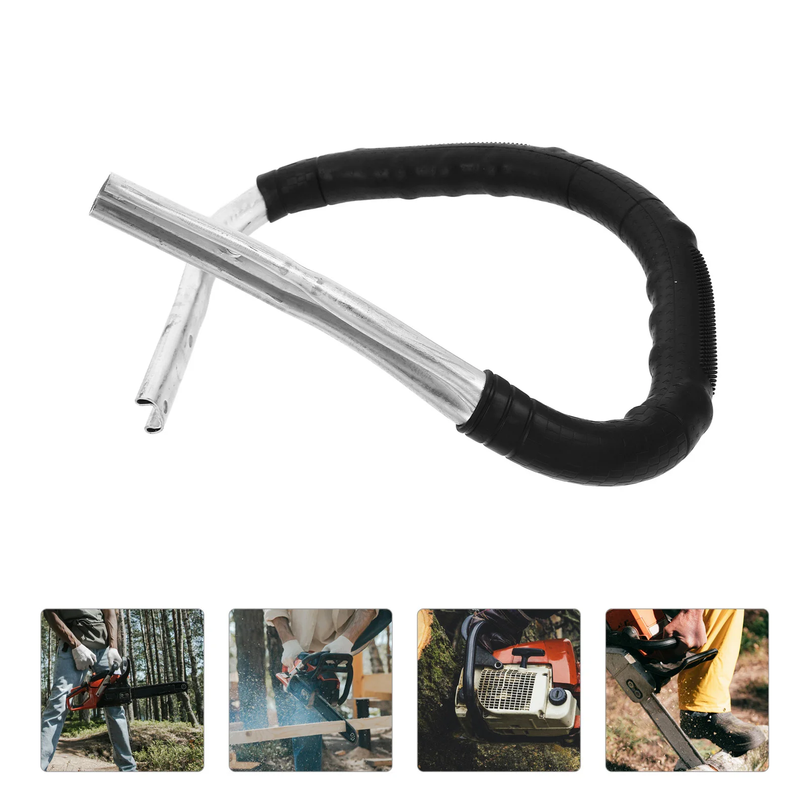 

Chainsaw Front Handle Bar Heavy-Duty Replacement Handle Top Handlebar Comfortable Grip for Chinese Chainsaw Repair Accessory