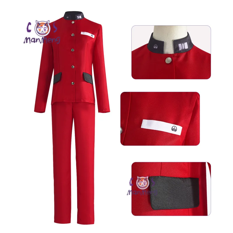 أنيمي المائة خط-أكاديمية الدفاع الأخير- Tsukumo Ima تأثيري حلي الرجال النساء هالوين كرنفال رداء غير رسمية JK موحدة #3