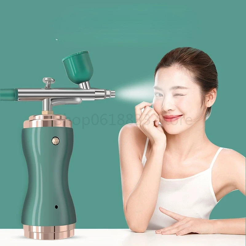 

Hand-held High-pressure Atomizing Oxygen Injector Spray Essence Is Introduced Into Water Replenishing Device Portable Hydration