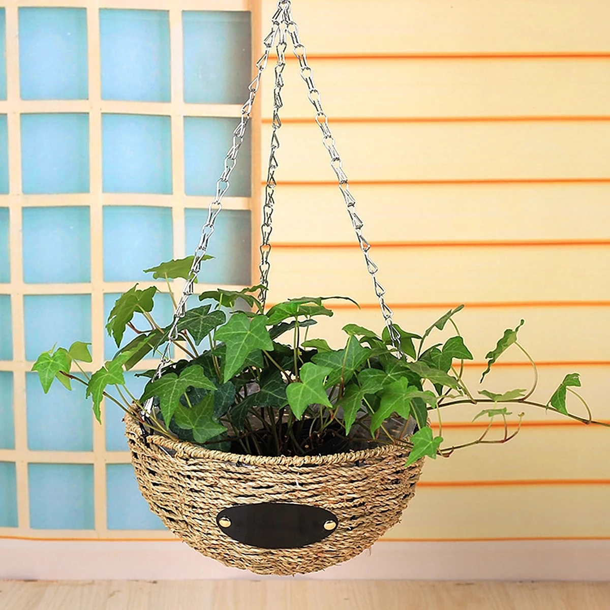 4 Pcs Hanging Chains 35 Inch Black Adjustable Durable Weather Resistant Planter Lantern Bird Feeder Outdoor Indoor Flower Basket