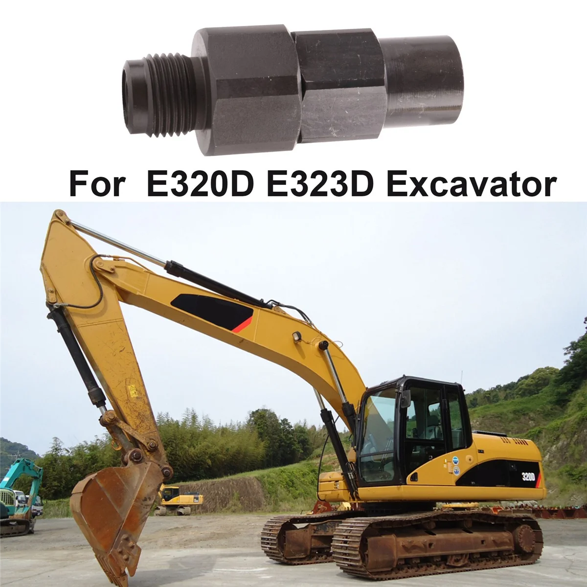 Stilvoll für CAT E320D E323D Bagger Common Rail Ventil 416-7101 4167101   C6.4 C6.6 Einspritzventil 305-5291 3055291