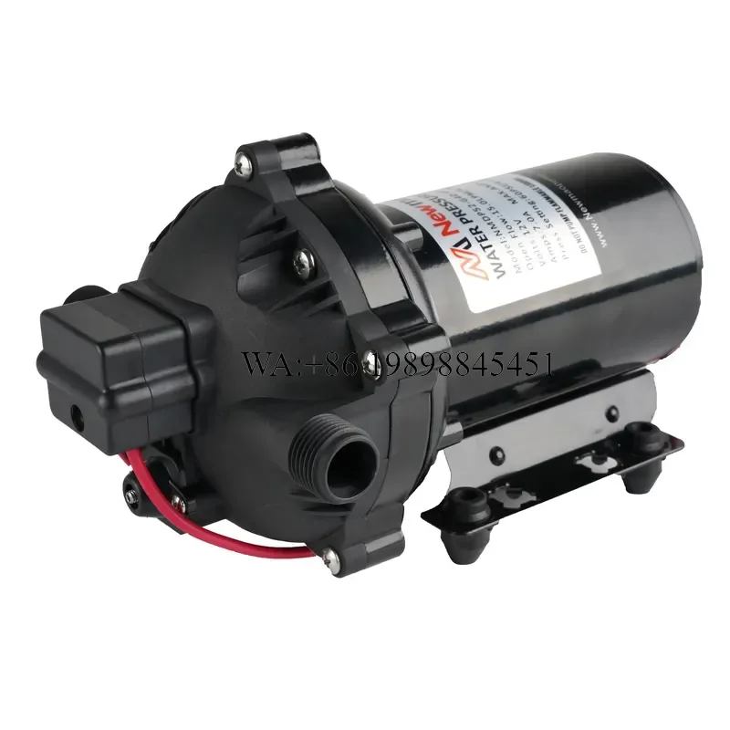 WMWMNU 12V 24V High Pressure Agricultural Spray Diaphragm Pump 18.9LPM DC 70PSI for Farm Garden Irrigation Water Transfer