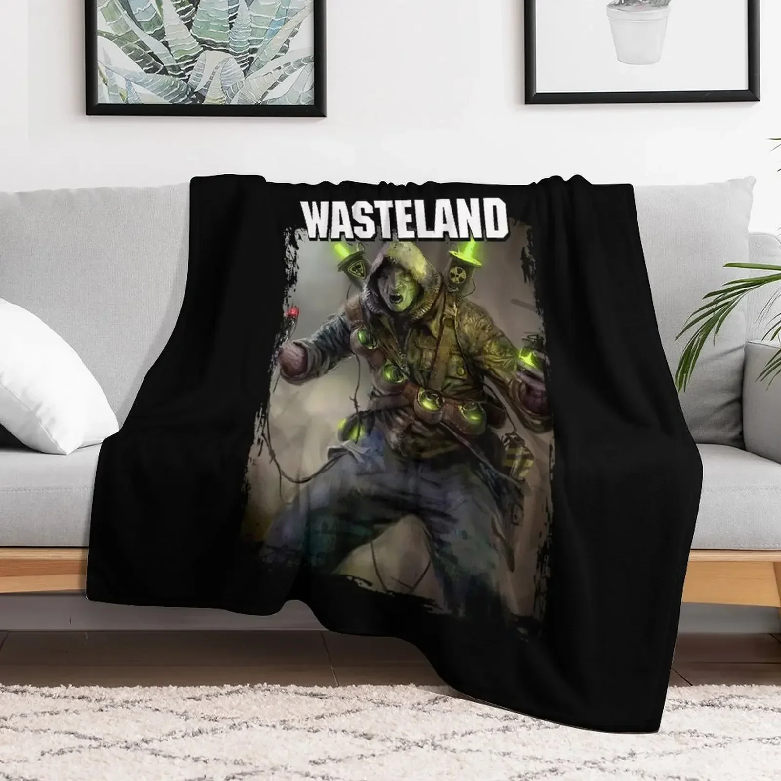 Wasteland game Throw Blanket halloween Picnic Decorative Beds Blankets