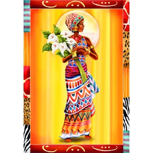 Anatolian Puzzle African Women 500 Piece Jigsaw Puzzle