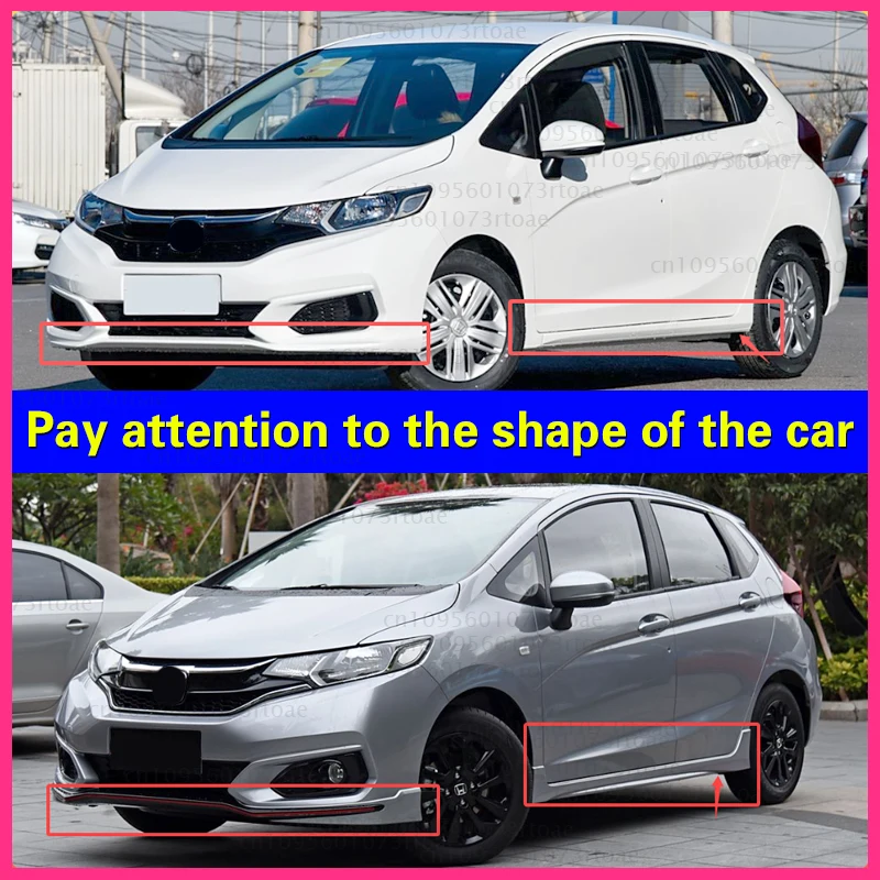 واقيات الطين لهوندا فيت جاز GK 2018 2019 2020 واقيات الطين واقيات الطين للعجلات الخلفية الأمامية واقيات الطين ملحقات نمط السيارة #2