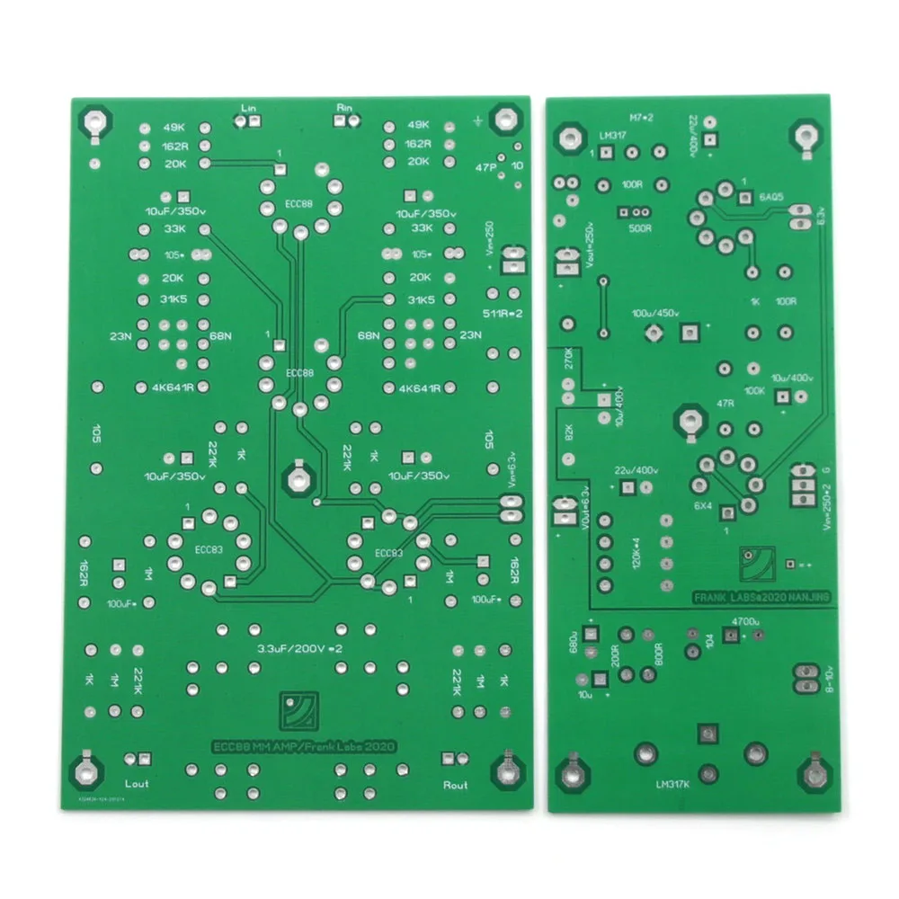 

2022 Reference Germany D.Klimo DIY ECC88+ECC83 Tube MM Phono Amplifier Bare PCB