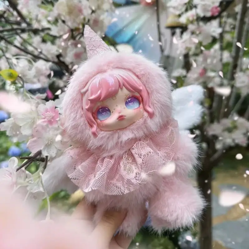 

Genuine Dumia Aria Whisper Of Snow Traces Series Plush Blind Box Vinyl Doll Action Figure Mystery Box Customized Pendant As Gift