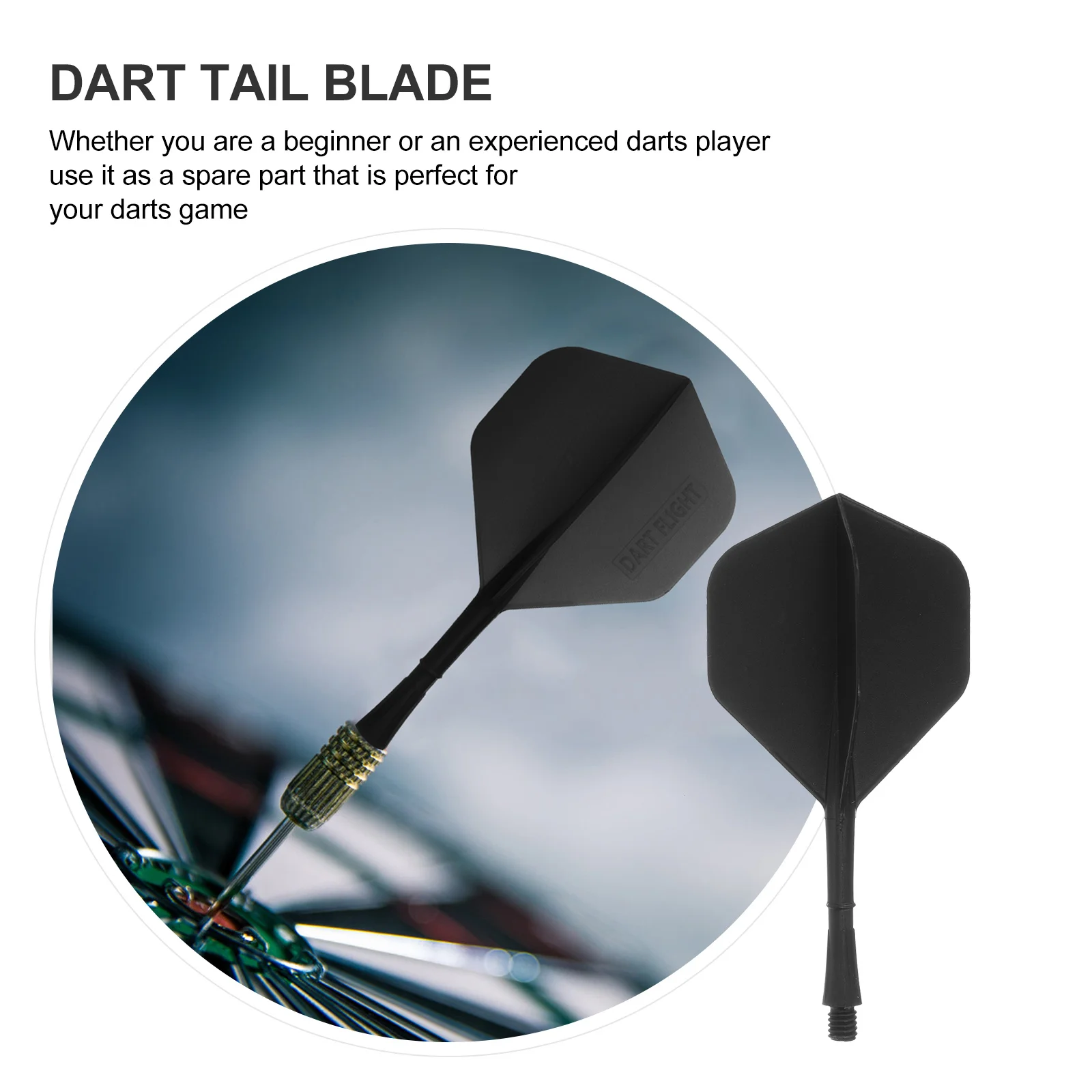 10 stuks Dart Staart Vleugels Premium Stevig Lichtgewicht Ontwerp voor Glad Vliegen Vervangbare Vluchten Draagbare Indoor Game Accessoires