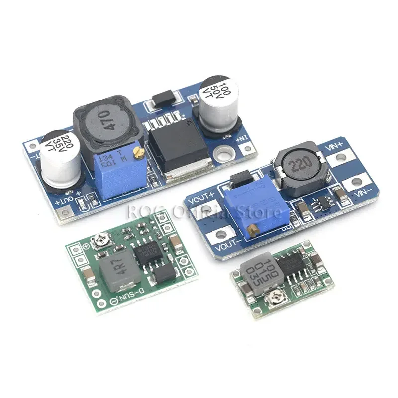 DC-DC Voltage stabilized power supply module Adjustable boost& buck voltage regulator module LM2596S-ADJ MT3608 MP1584EN