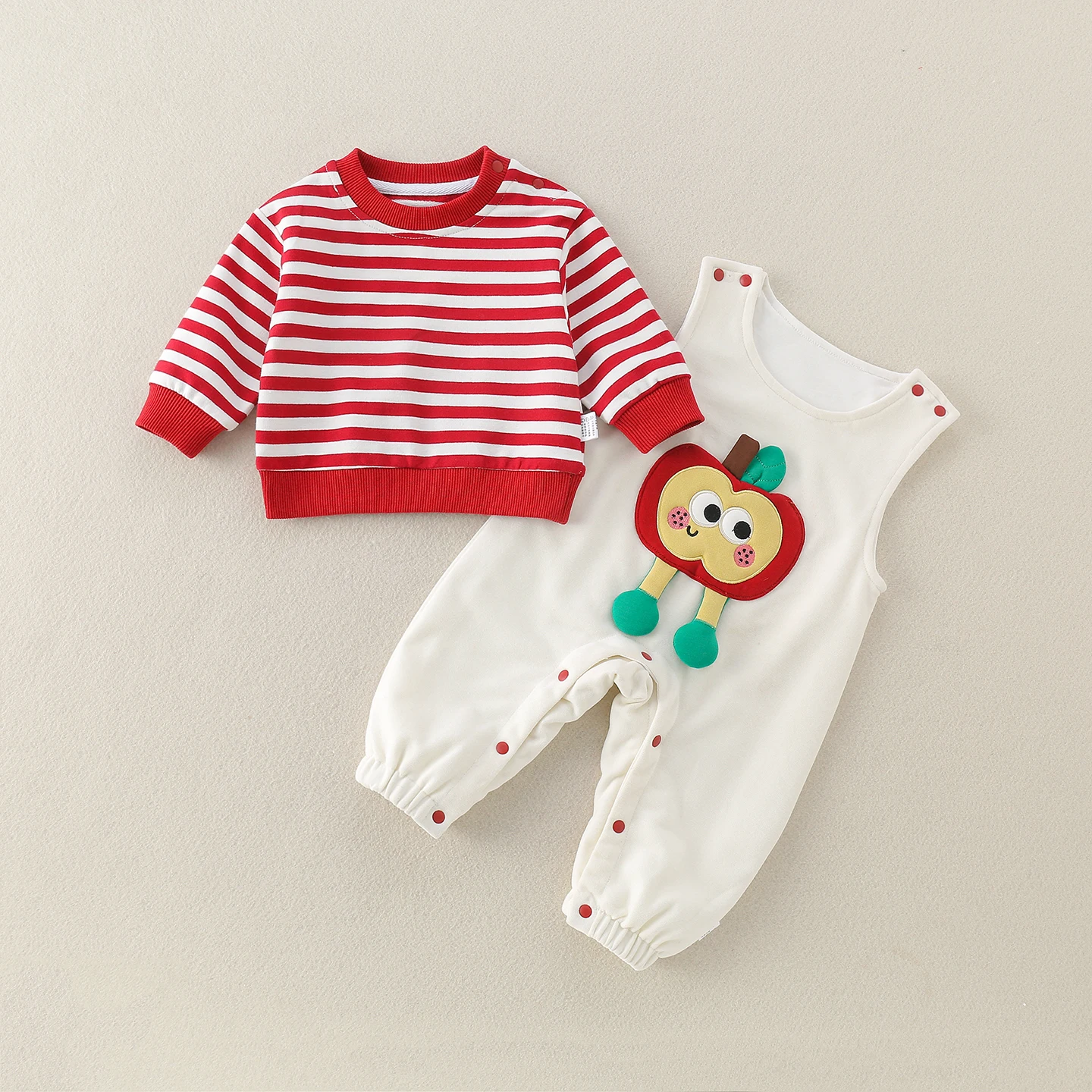 

Fashionable Baby Romper Suit Spring Autumn Korean Version Hoodie Outfit Boys Girls Clothes Breathable Long Sleeve Casual Spor...