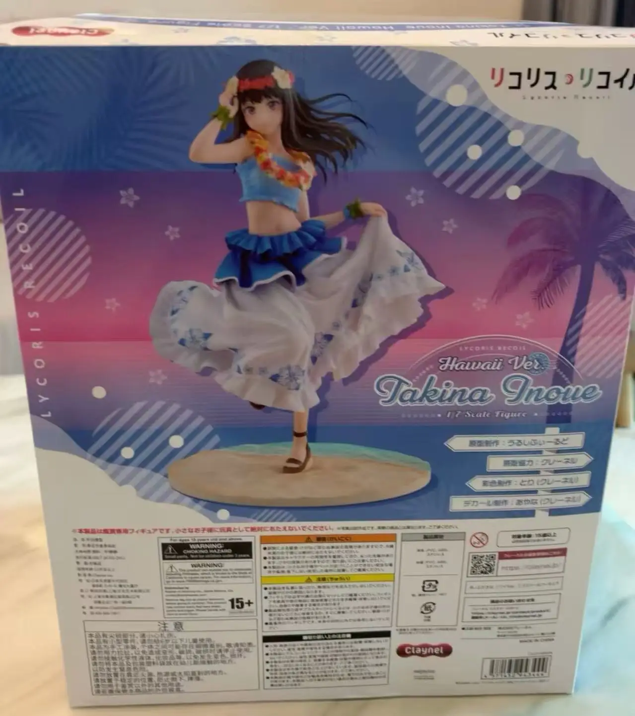 【FS】Claynel Lycoris Recoil Inoue Takina Hawaii Scale 1/7 Figure Model Gifts