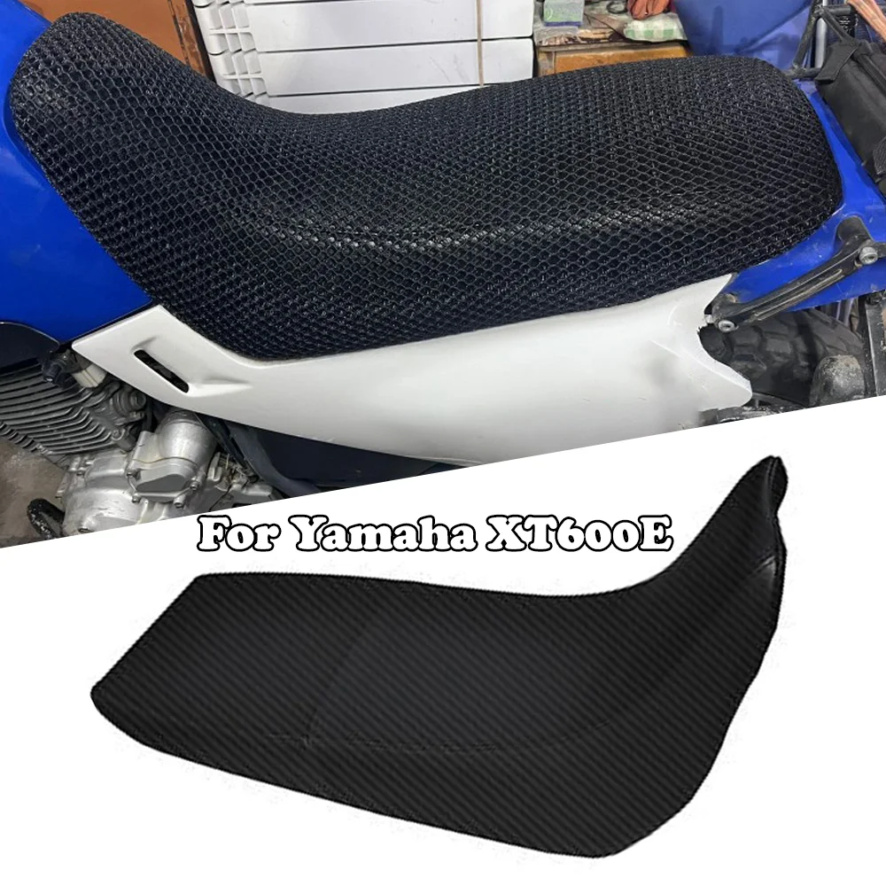 Motorcycle 3D Honeycomb Mesh Seat Cover For Yamaha XT600E xt600e Seat Protect Cushion Seat Protect Cover