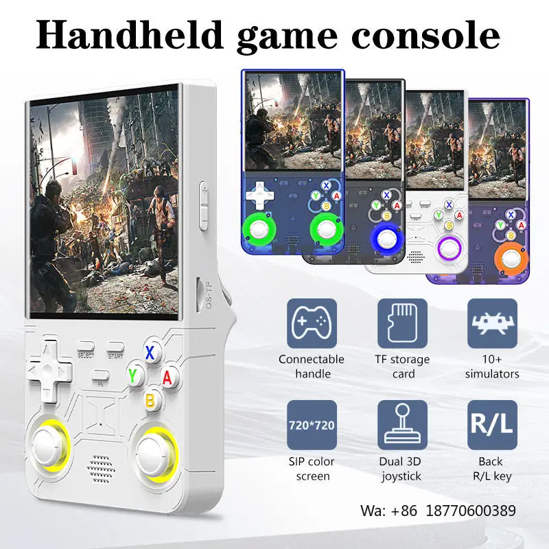 The Best-selling New R36 Ultra Open-source Handheld Game Console with a 4.0-inch Screen Is a Portable Retro Handheld Arcade Game