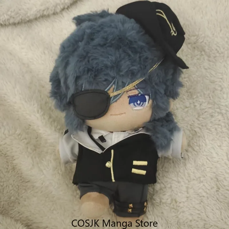 Amine Genshin Impact Kaeya Reaper Series Cotton Pandent 20cm Bunny Hair Normal Body Plush Figure Cute Game Character