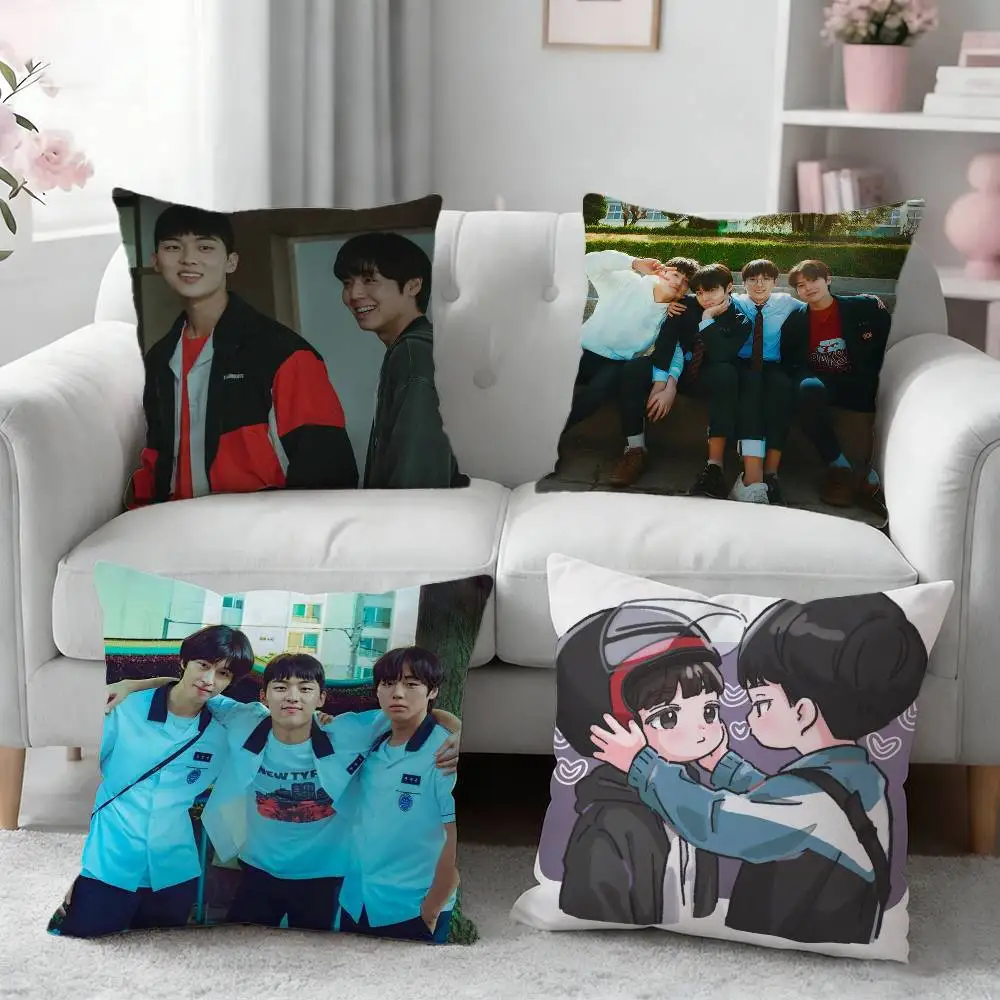 

TV W-weak Hero Pillow Case for Sofa Living Room Home office Decor Protective Cover