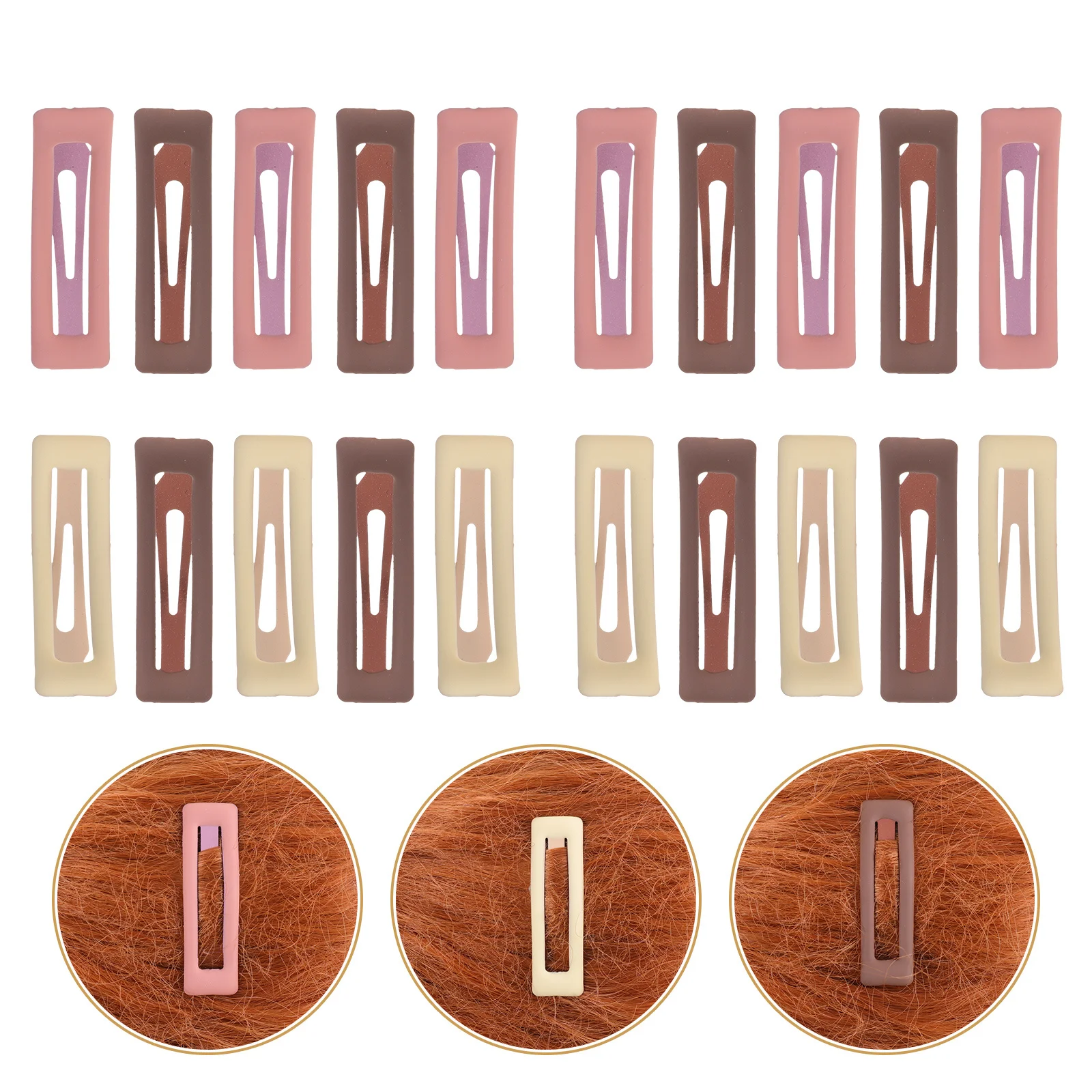 

20Pcs Hair Accessories Cute Hairpins Decorative Hair Clips for Parties Festivals Daily Use