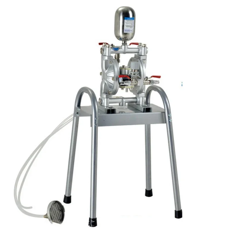 

A-10-1B Pneumatic Double Diaphragm Paint Pump Portable Multifunctional Small Paint Spraying Stirring Pump