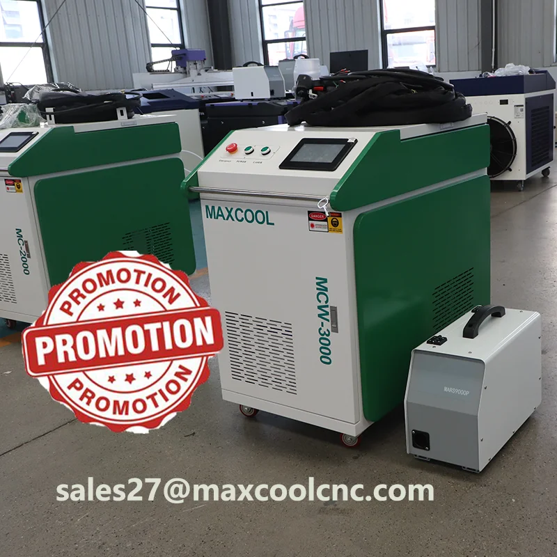 2000W Raycus Fiber Laser Welding Machine 4 in 1 Laser Welding Cutting Cleaning Machine Handheld Double Wobble Fiber Laser Welder