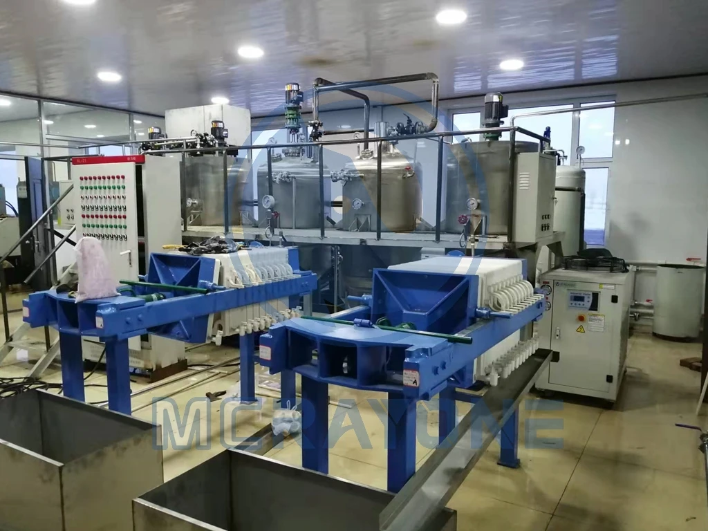 Raffinijolie Machine Mini diesel Raffinij Machine Palmolie Raffinagemachine