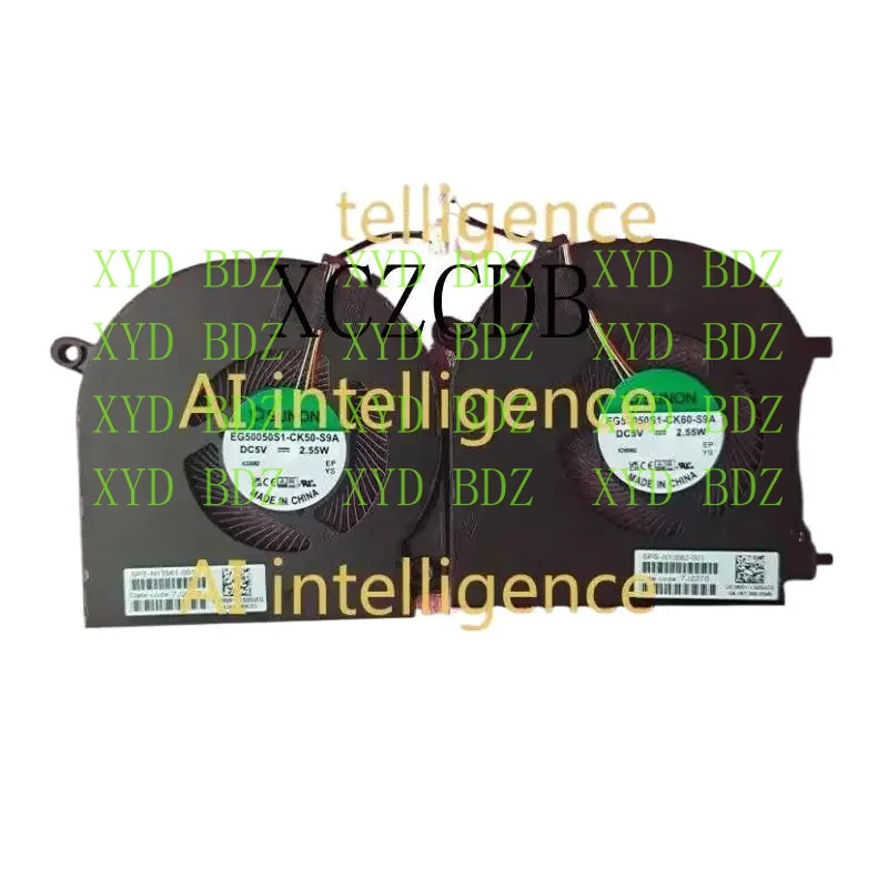 

Оригинальный охлаждающий вентилятор для HP Envy 17-CR 17-CR0013DX R + L N13562-001 N13561-001 CDB