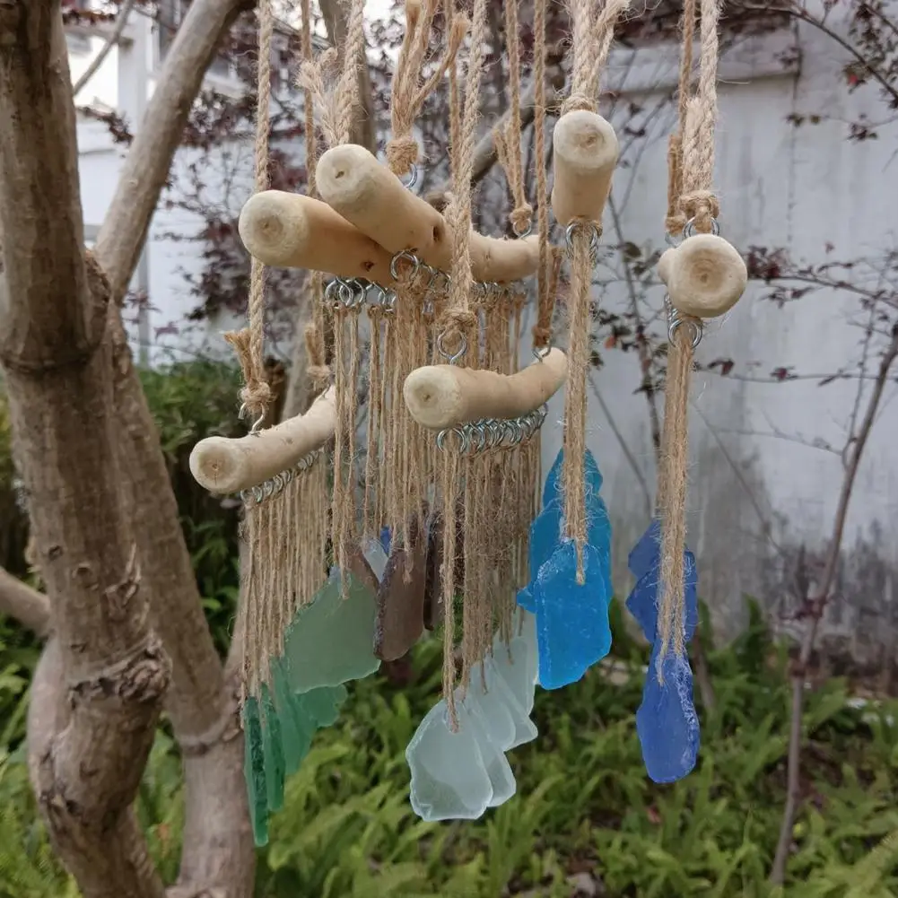 

Unique Wind Chimes Coastal Style Hanging Wind Chime with Soft Sound for Home Wall Garden Decor Best Gifts for Mom