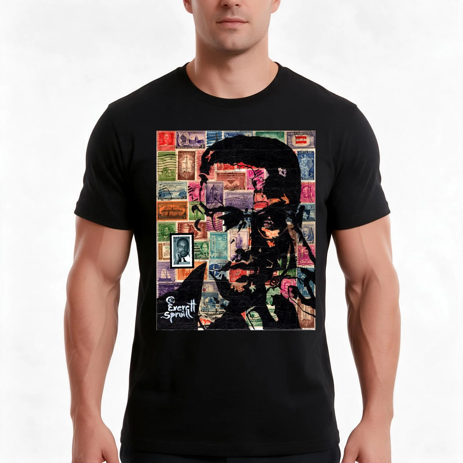 MALCOLM X T-Shirt, Summer Casual Cotton Tee, Oversized Streetwear Tops, Vintage Graphic Print, Loose Fit Short Sleeve