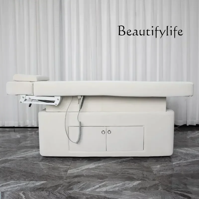 X35 Heating Spa Massage Couch Tattoo Embroidery Latex Bed Electric Beauty Bed Beauty Salon Multifunctional Constant Temperature