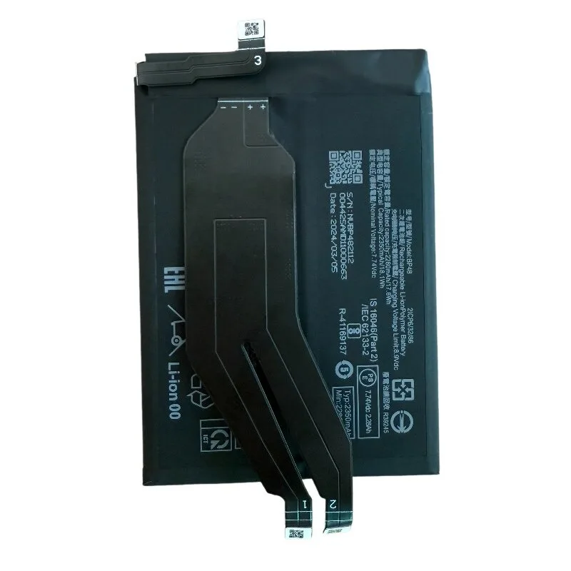 Replacement battery BP48 2350mah Compatible with K50 K50G phone batteries laptop lithium plate