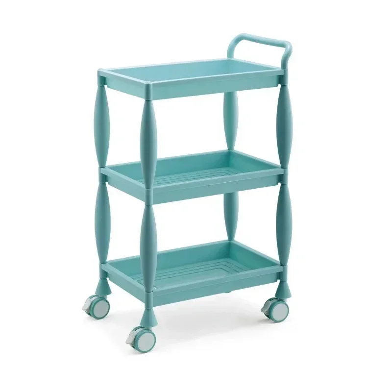 Barber Trolley Hair Salon Hairstylist Storage Rack Bar Cart Hairdressing Cart Tools Beauty Storage Cabinet 미용트롤리 미용웨건 미용실 츄레이