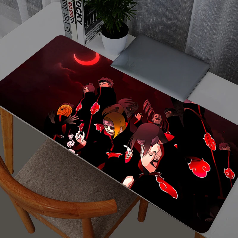 لوحة ماوس ناروتو كاكاشي هاتاكي لعبة 90x400 مطاطية صغيرة لوحة مفاتيح كمبيوتر محمول سرعة حصيرة مكتبية ملحقات الألعاب لوحة ماوس #4