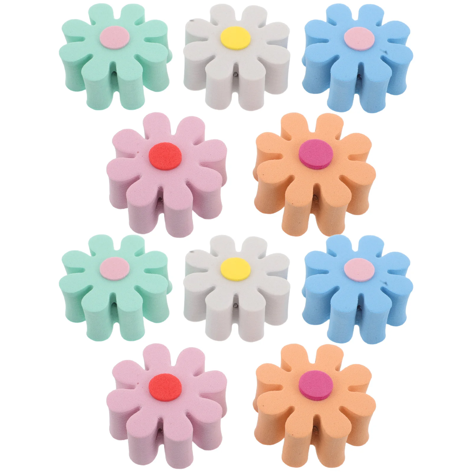 10 قطعة هوائي السيارة الديكور أزهار لطيفة توبر للمركبات والشاحنات وسيارات الدفع الرباعي اكسسوارات السيارات الخارجية الكرة الجوية الزخرفية #1