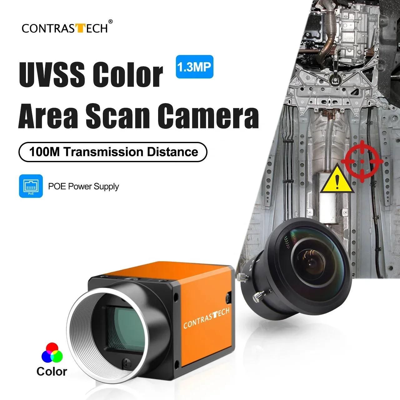 

2024 UVSS Color Area Scan Camera Hikrobot GigE Under Vehicle Inspection Surveillance System Machine Vision Industrial