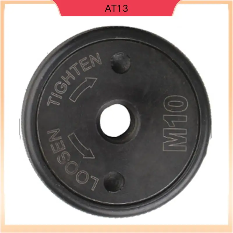 

Быстрозажимная быстросъемная гайка AT13 M10, самоблокирующаяся прижимная пластина для угловой шлифовальной машины, аксессуары для электроинструментов