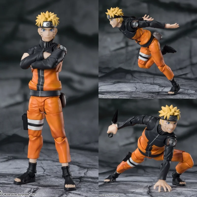 

Bandai Original S.H.Figuarts うずまきナルトうずまきナルト Action Figure Toys For Kids Gift Collectible Model Ornaments