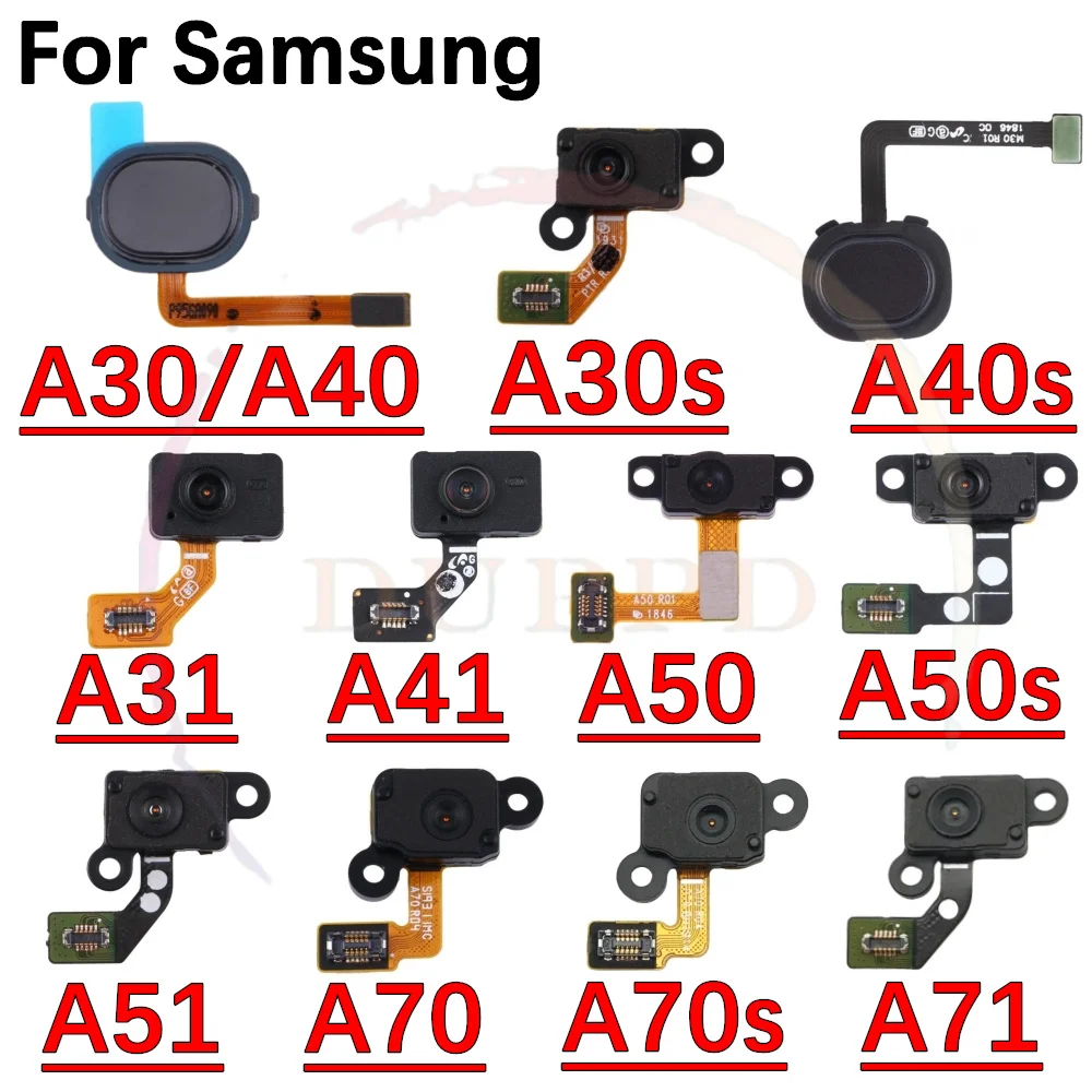 Power Home Button Menu Return Key Fingerprint Touch ID Recognition Sensor Flex Cable For Samsung A51 A71 A70 A50 A41 A31 A30 A40