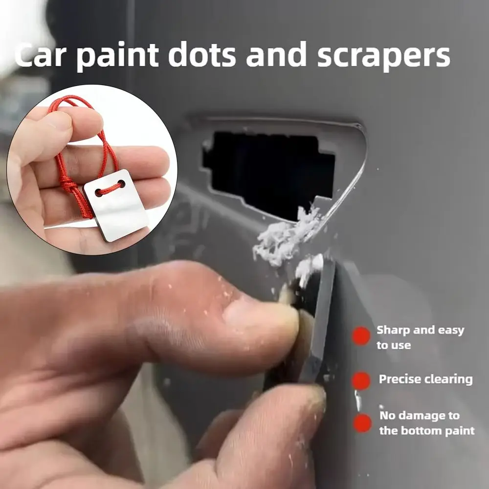 

1Pcs Hard Surface Stains Car Polishing Point Repair Scraper Sagging Varnish Film Cleaning Dust Treatment Scraper Tool