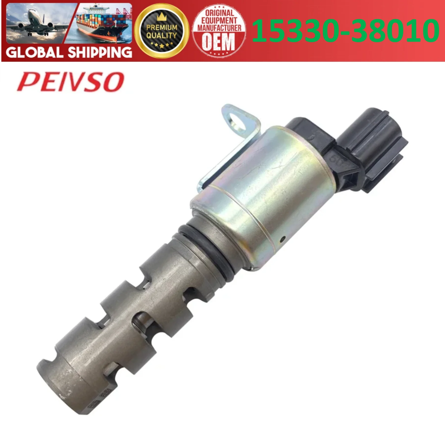 Válvula Solenoide de Sincronización Variable de Válvulas (VVT) 15330-38010 para Lexus GS460 GX460 Toyota Sequoia Tundra LAND CRUISER 4RUNNER