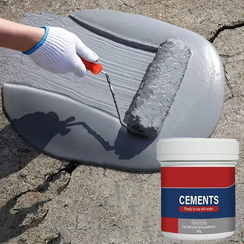 Concrete Patch Filler & Floor Repair Cement Quick Dry Floor Repair Cement Waterproof Weather-Resistant Cement Filler & Sealant