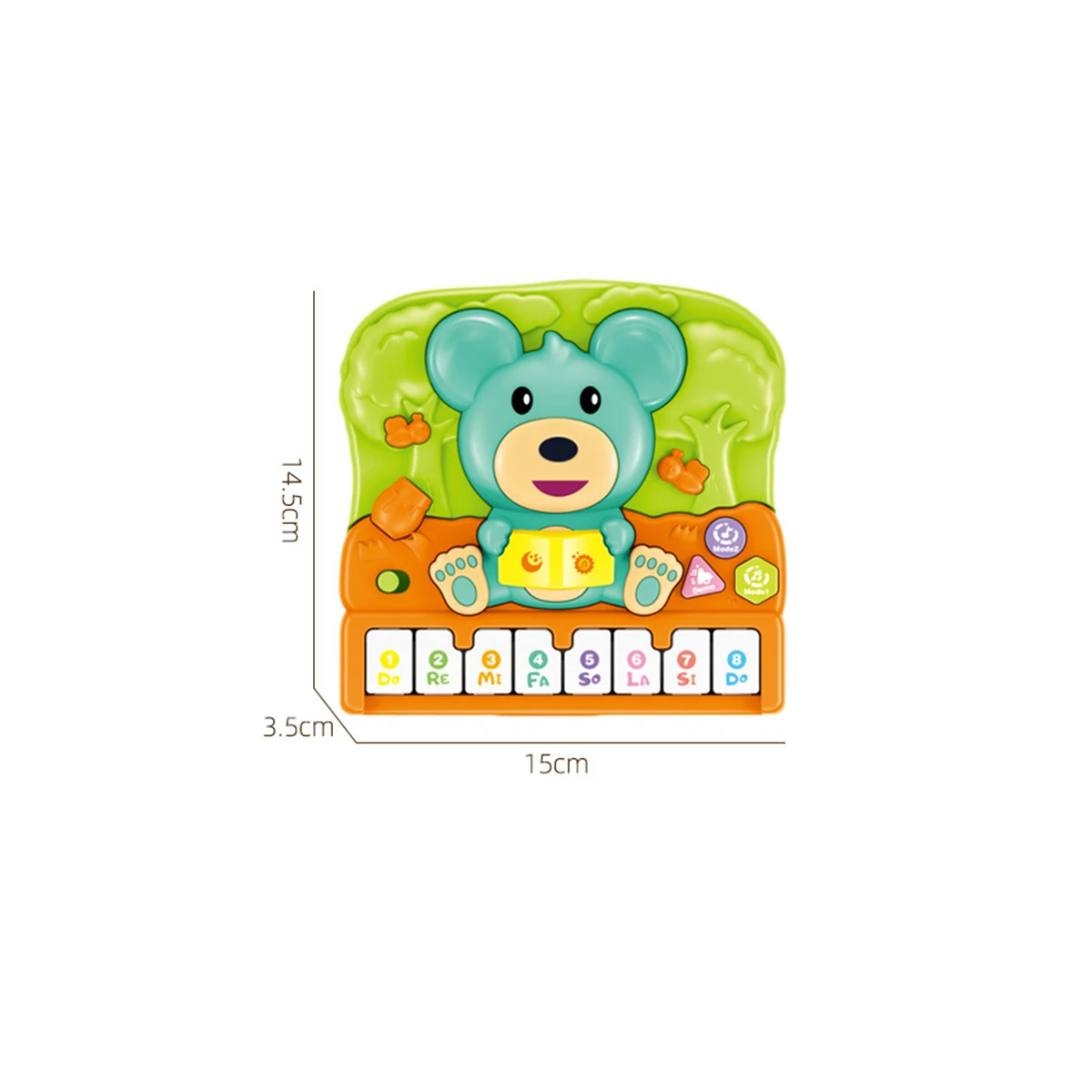 Jouet Musical pour bébé, son d'animal mignon, clavier de Piano pour enfants, Instrument de musique électrique clignotant, jouet éducatif précoce, cadeau pour enfants