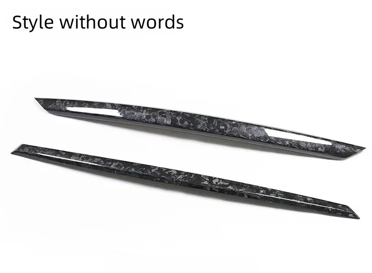 High Quality Automotive Parts For Infiniti Q50 Forged Fiber Tailgate Cover Rear Trim Strip