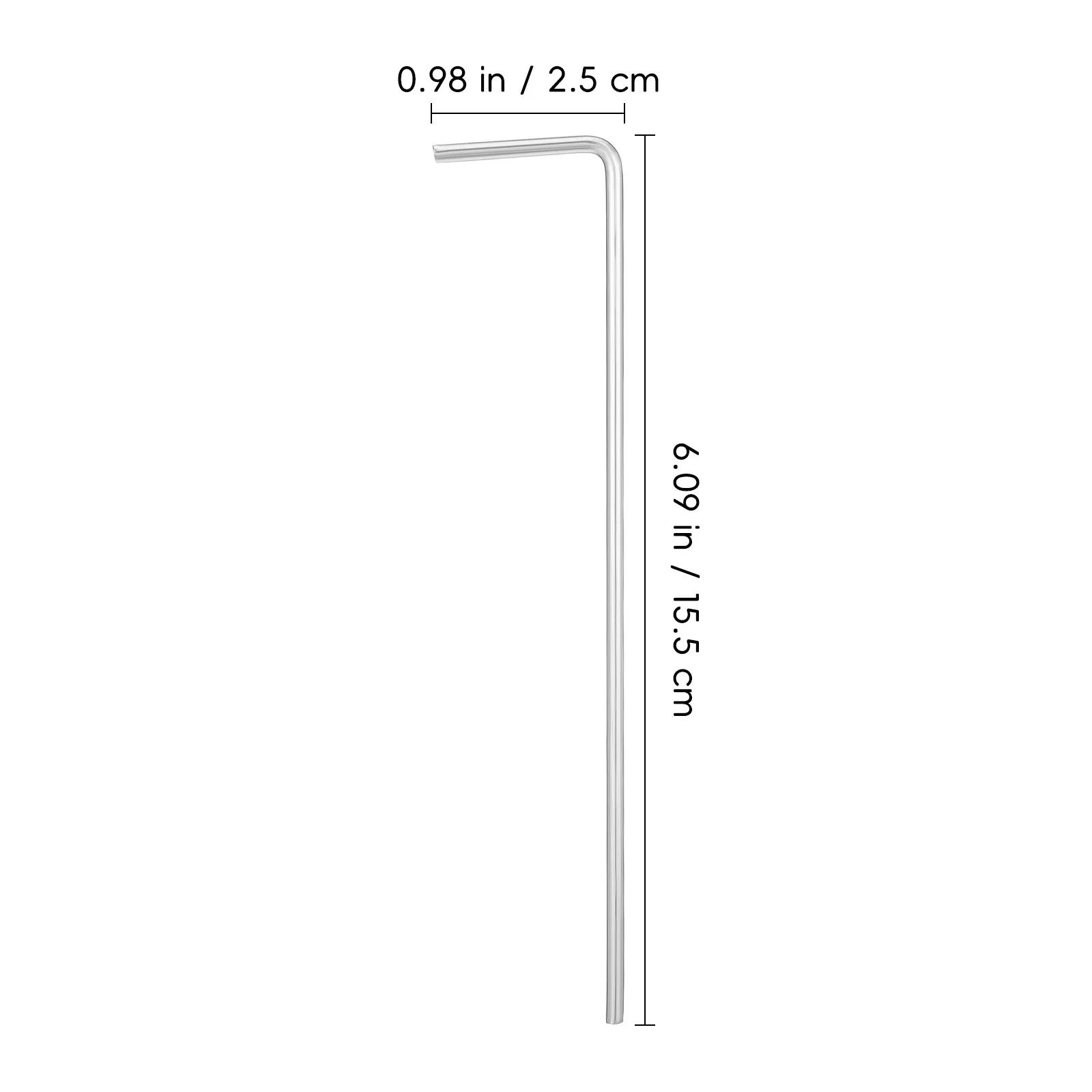 32Pcs Tent Stakes Iron L Shaped Hook Pegs for Reliable Tent Ground Fixation Awning Canopy Securing Outdoor Camping Safety Stakes