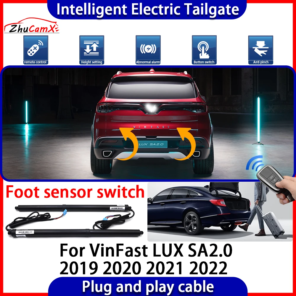 

Car Automatic Lifting kit Opening Trunk Intelligent Electric Tail Gate Lift Tailgate for VinFast LUX SA2.0 2019 2020 2021 2022