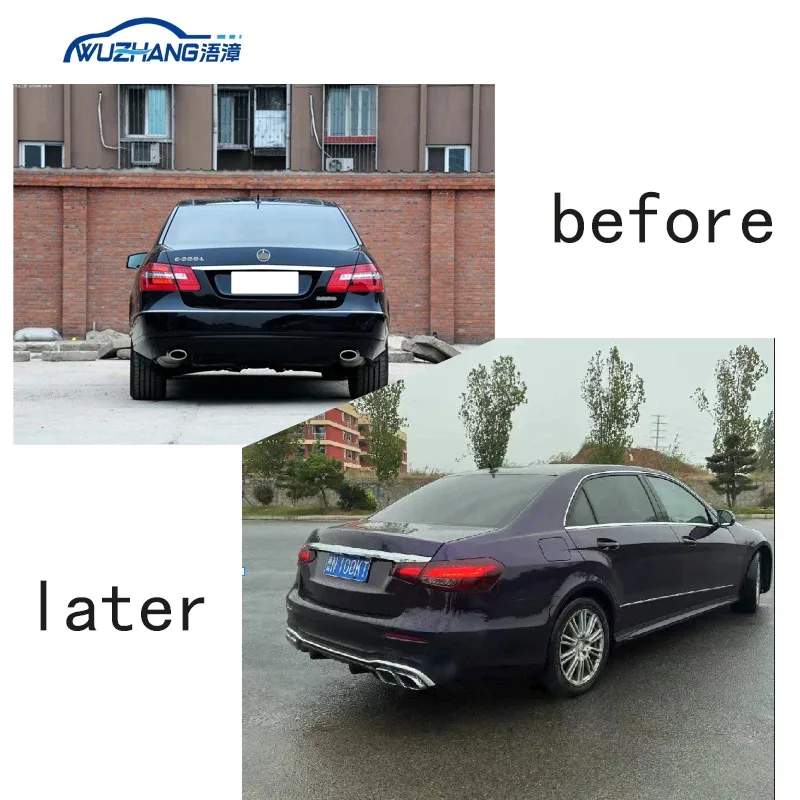Bodykit for   E-class 2009-2015 W212 W213 Accessories Update to 2022 Executive Assembly Upgrade Bumper