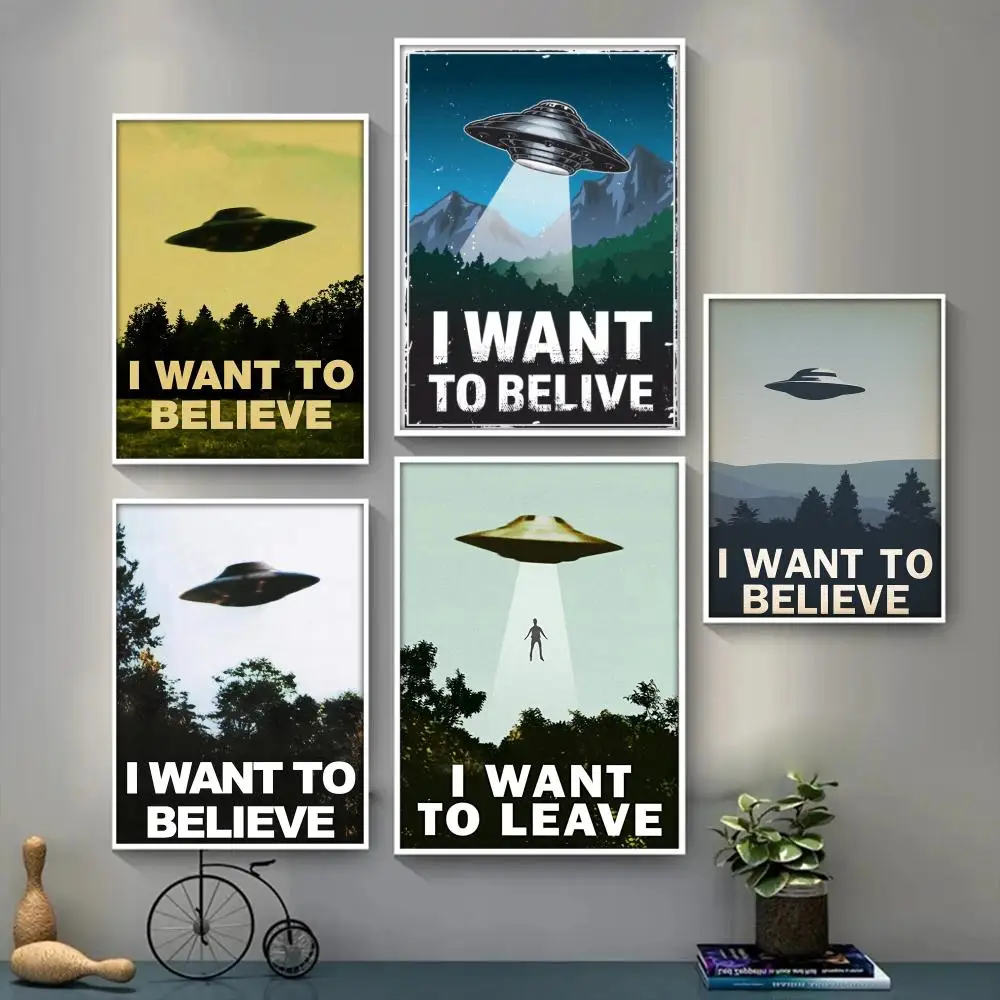 توصية مفصلة لملصق جداري من سلسلة The X-Files: I Want To Believe – تجربة حقيقية من مستخدم حقيقي
