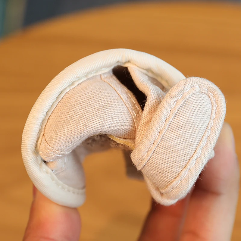 VALEN SINA صنادل مريحة بنعل ناعم على شكل دب لطيف للرضع والأطفال الصغار أحذية باوتو المضادة للركلة من الخطوة الأولى 0 إلى 18 شهرًا #5