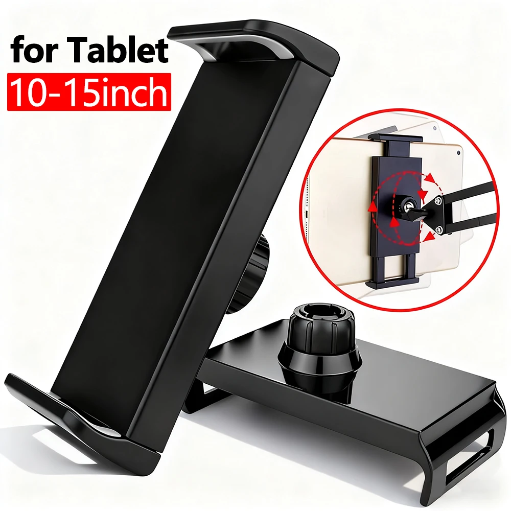 

Tablet Stretch Adapter Tablet Stand Holder Clamp Clip Bracket Mount for iPad Pro Air Mini Galaxy Tab 10-15Inch Large Clip Holder