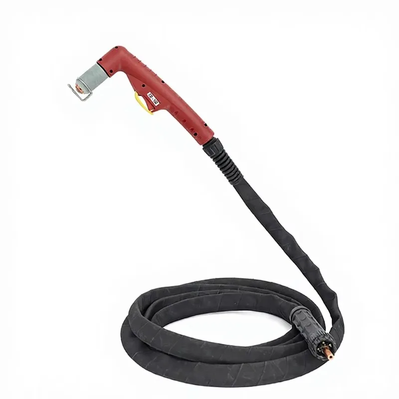 Trafimet CB150 Plasma Cutting Gun Air Cooled Welding Torches With Euro Connector 5 Meters