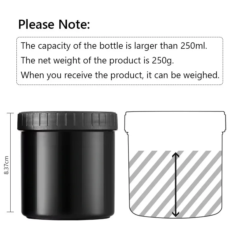 MSHARE 250g Clear Acrylic Gel Hard Gel For Nail Extension Pink Nude White Acrygel Hema TPO Free Builder Nail Gel French Nail Art