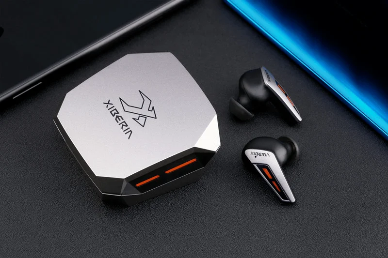 XIBERIA W2 PRO TWS наушники Space Gray с ультра-низкой задержкой ENC шумоподавление Bluetooth 5.2 Беспроводная гарнитура