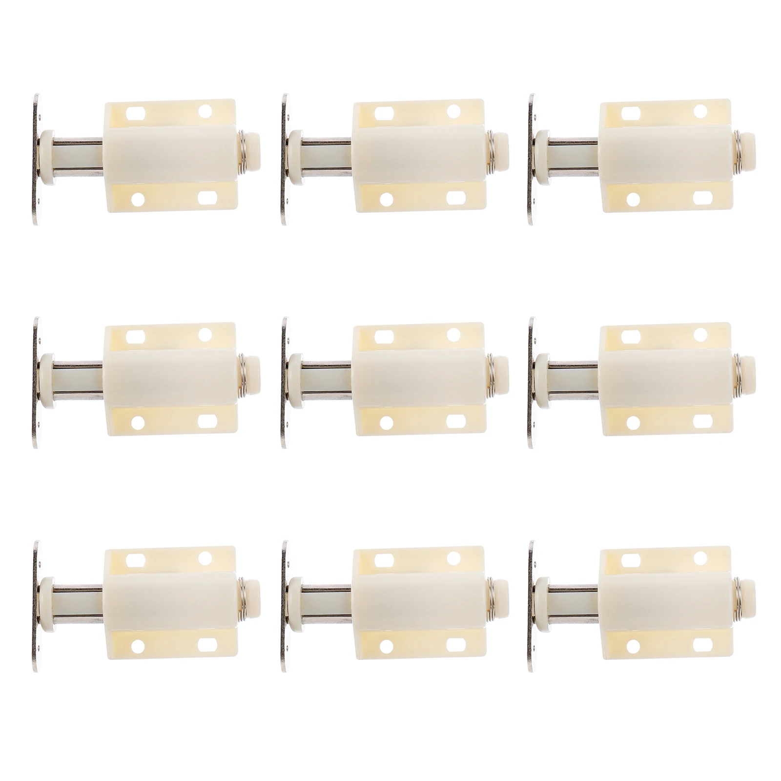 

10Pcs Cabinet Door Rebounder Magnetic Buffer Automatic Door Closer Small Volume Durable Furniture Hardware Magnetic Buffer